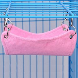 Merssavo L Pet Rat Rabbit Cage Hammock Warm Bed Cover Bag Blankets Pet Hanging Supplies