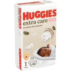Huggies New Baby Extra Care Size 1 42'S