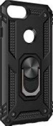 Shockproof Armor Stand Case For Apple Iphone 6 7 8 Black
