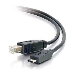 C2G 28860 USB 2.0 Usb-c To Usb-b Cable M m For Printers Scanners Brother Canon Dell Epson Hp And More Black 10 Feet 3.04 Meters