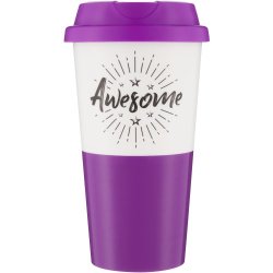Clicks Travel Mug Awesome Purple 450ML