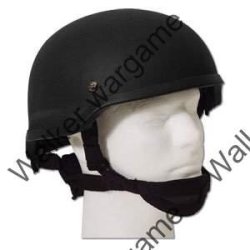 Us Army Mich 2002 Replica Helmet Same Weight Like Real Kevlar Helmet -- Black