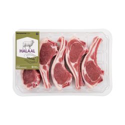 Halaal Free Range Lamb Rib Chops Avg 500 G