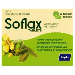 Soflax Sennoside 20 Tablets