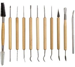 Hawk 11 Piece Assorted Double Ended Sculpture Tool Set - ART-S011
