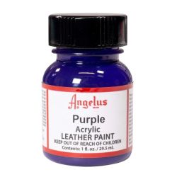 Acrylic Leather Paint - Purple 1OZ