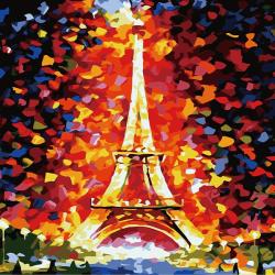 Adult Painting By Numbers - Paris Party