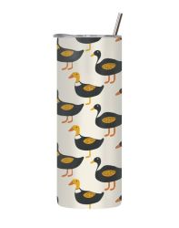 PATTERN6 20 Oz Tumbler With Lid And Straw Funny Mighty Duck Graphic GIFT242