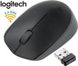 Logitech M171 Wireless Mouse - Advanced Optical Tracking Sensor 3 Button With Scroll Wheel 1 000 Dpi Nano Receiver Up To 10 Metres Range