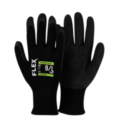 Flexi All Black Handy Man Safety Gloves
