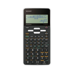 Sharp EL535 Scientific Calculator - 422 Functions- White