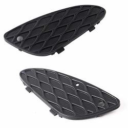 Front Bumper Cover Mesh Grille 1 Pair Right And Left Side A2118850353 A2118850253 Fit For Mercedes-benz W211 E-class 03-06