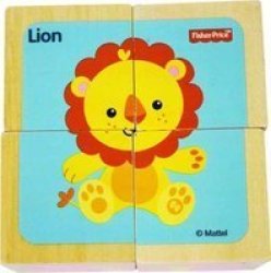 Fisher-Price Fisher Price - Lion Block Puzzle - Turquoise