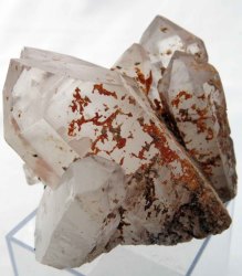 Hematite In Quartz Cluster Floater Messina Copper Mine South Africa