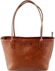 King Kong Leather Casual Tote Bag Pecan