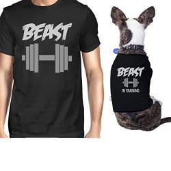 Beast In Training Small Dog Owner Matching Apparel Gift Dog Mom Gifts Onwer - S Pet - XL