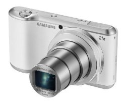 SAMF9 Samsung Galaxy Camera 2 16.3MP Cmos With 21X Optical Zoom And 4.8" Touch Screen Lcd Wifi & Nfc- White