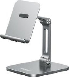 YOObao B3L Aluminum Alloy Foldable Durable Desktop Tablet Phone Holder - Grey