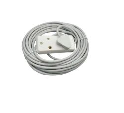 20M Extension Cord With Two-way Multi-plug Extension Lead : Pack Of 3