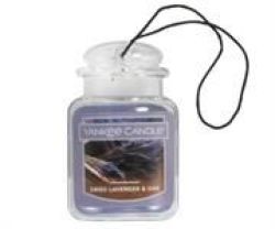 Yankee Candle Dried Lavendar & Oak Car Jar Retail Box No Warranty