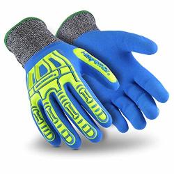 Hexarmor Rig Lizard Fluid 7102 Double Coated Water Resistant Work Gloves With Impact Protection Large