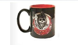 Sons Of Anarchy Large 22 Oz Metallic Coffee Mug