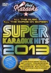 Super Karaoke Hits 2013 DVD