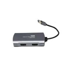 USB 3.0 To 4K 1080P HDMI Audio Video Cabled Capture Card With Loop