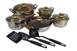 Pot Set Stainless Steel LB01AC 13PC Set