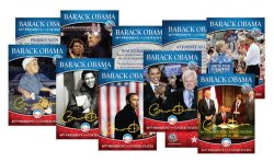 Barack Obama Life & Times 44-card Sealed Complete Gold Signature Set