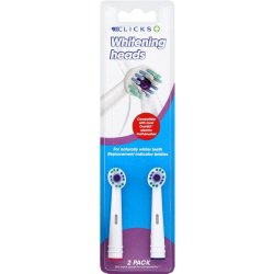 Clicks Refill Heads For Oscillating Toothbrush Perfect Angel 2 Pack