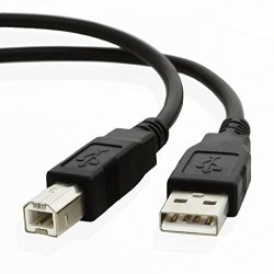 Eopzol 3FT USB PC Data Cable Cord For Hp All-in-one Printer Photosmart & Designjet C4385 C4480 C4580