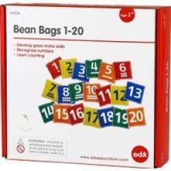 1-20 Number Bean Bags