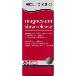Clicks Magnesium Slow Release 60 Tablets