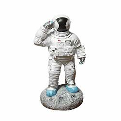 YGMONER Cosmonaut Space Resin Pendant Model Doll Aerospace Decor Astronaut Figure Figurine Gift