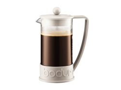 - Brazil Coffee Press 8-CUP Coffee Maker - White