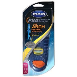 Dr. Scholl's P.r.o. Arch Pain Relief Orthotic Women 6-10 1 Pair