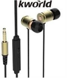 Kworld Kw S25 In Ear Elite Mobile Gaming Earphones Stereo Silicone Earbuds With In-line Intelligent Control Microphone