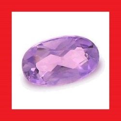 Amethyst - Bright Purple Oval Facet - 0.165CTS