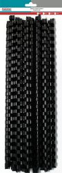 Plastic Binding Comb Element 90 Sheets 12MM Black 25 Combs - B2012B