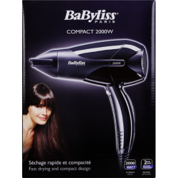 babyliss compact hair dryer
