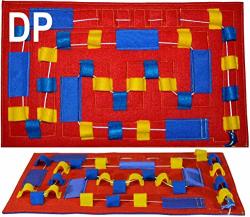 Handithings Dp Dolphin Playground Toy Red Blue Yellow One Size