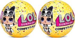 L.o.l. Surprise Confetti Pop Series 3 Wave 2 Bundle Of 2 Dolls