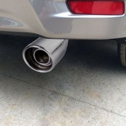 6064 Car Automobile Exhaust Pipe Muffler Modification Stainless Steel Tail Pipes Inner Diameter ...