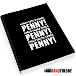 The Big Bang Theory Knock Penny Knock A5 Notebook