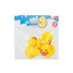 Rubber Ducks Bpa-free Plastic 5 Pack 2 Pack Yellow & Orange
