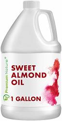Sweet Almond Oil Carrier Oil - Cold Pressed Pure Natural Body Massage Oils For Essential Oils Mixing Baby Oil Dry Skin Face Moisturizer Eye