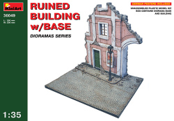 Miniart 1 35 Ruined Building W Base