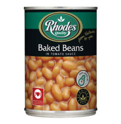Rhodes Baked Beans In Tomato Sauce 1 X 410G
