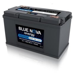 Battery Bt 1400WH 108AH PO4 13VDC Blue Nova